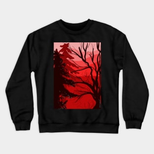 Redwood forest Crewneck Sweatshirt